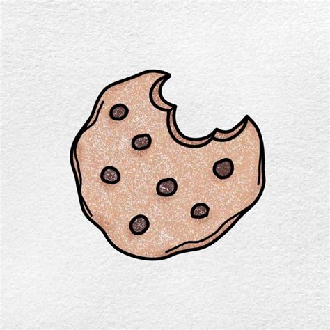 How to Draw a Cookie - HelloArtsy