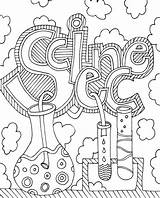 Coloring Pages Science Free Printable sketch template