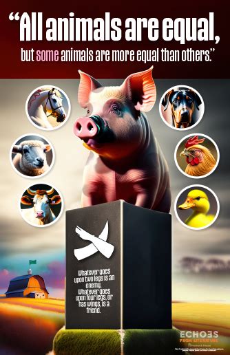 Echoes From Literature: Animal Farm - Free Poster | Prestwick House