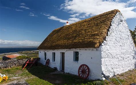 In a 280-year-old thatched cottage, Irish pensioner is content ...