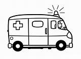 Ambulance coloring pages  ColoringLib sketch template