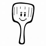 Spatula Coloring Page Pages sketch template