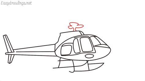 How To Draw A Helicopter Step by Step - [16 Easy Phase] + [Video]