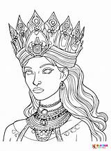 30  Queen Coloring Pages Free Printable PDF JPG PNG & Online Coloring sketch template