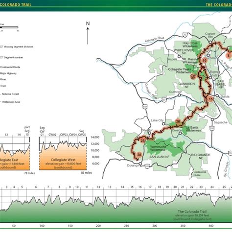 Colorado Trail Guidebook, 10th Edition - Colorado Trail Foundation