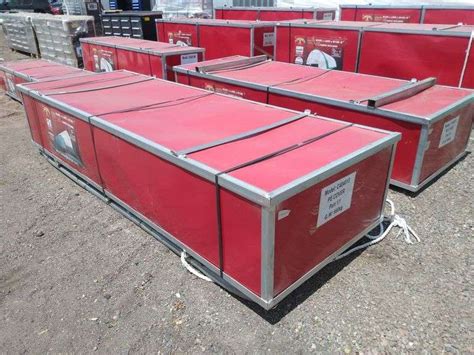 New Golden Mount Shipping Container Canopy Shelter 40'x40'x13' - Sierra Auction Management Inc