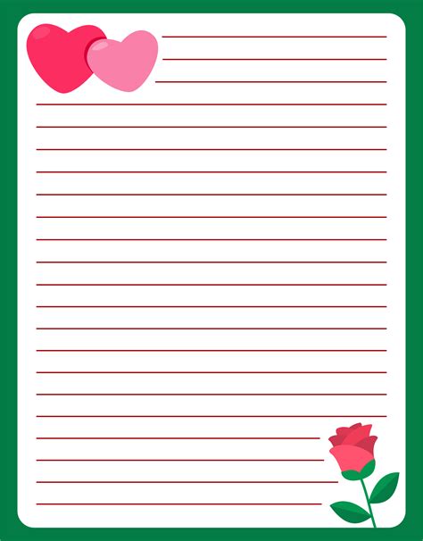 Valentines Letter Template