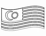 Malaysia Flag coloring Page  Download Print Or Color Online For Free sketch template