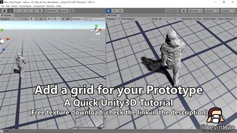 1 Minute Unity tutorial: Prototype Grids - YouTube