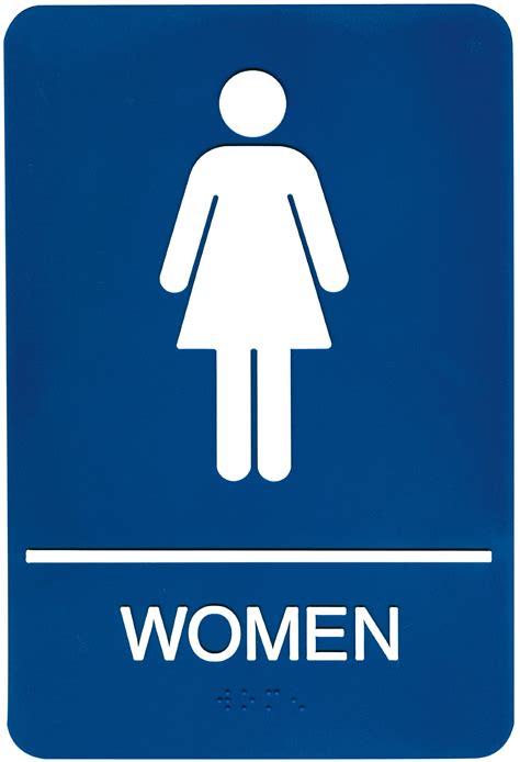 womens restroom sign printable - Clip Art Library