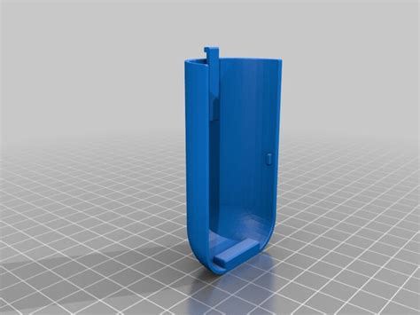 Roku remote battery cover - 3D Printable Model on Treatstock