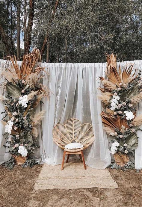 These Fab Boho Wedding Altars, Arches and Backdrops that make us swoon 10