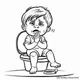 Potty Training Coloring Pages  Free & Printable sketch template