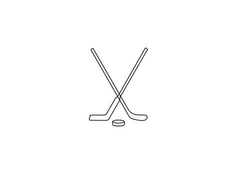 hockey stick vector design and illustration. hockey stick vector art ...