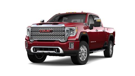 New Truck 2020 Red Quartz Tintcoat GMC Sierra 2500HD Crew Cab Standard Box 4-Wheel Drive Denali ...