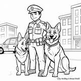 Police Dog Coloring Pages  Free & Printable sketch template