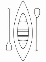 Canoe coloring page  ColouringPages sketch template