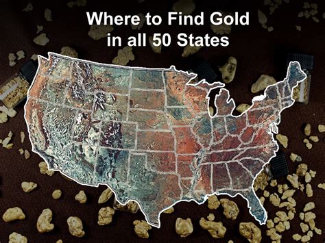 Gold Prospecting in The USA – Where to Find Gold in all 50 States ...