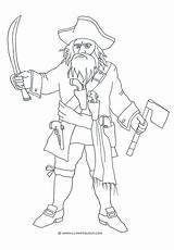 Blackbeard Coloring Pages At GetDrawings  Free Download sketch template