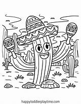 Free Fiesta Coloring Pages sketch template