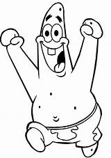 Patrick Star Coloring Pages At GetColoringscom  Free Printable sketch template
