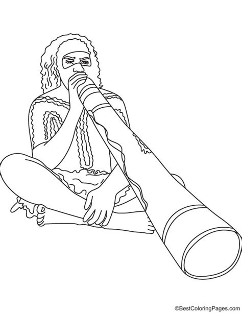 Aboriginal Coloring Pages - Coloring Nation