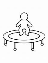 Printable Trampolining Coloring Pages Pdf For Kids  Coloringfoldercom sketch template