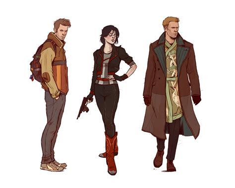 Neuromancer_Main Characters by Deimos-Remus on DeviantArt