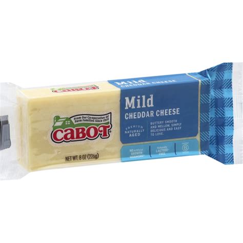 Cabot Cheese, Mild Cheddar | Cheese | Edwards Food Giant