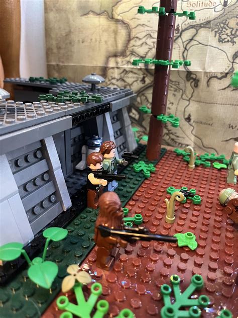 Lego Star Wars Endor and both battle moc : r/lego