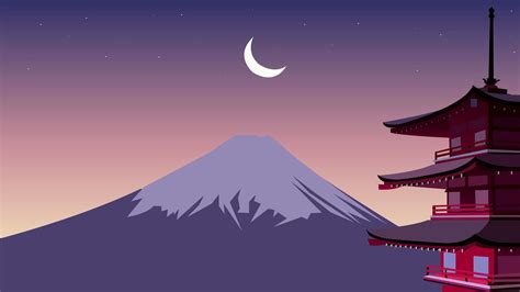 Mount Fuji (1920x1080) | Anime scenery wallpaper, Desktop wallpaper art, Scenery wallpaper