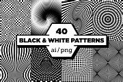 Black & White patterns | Graphic Patterns ~ Creative Market