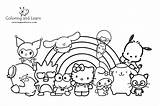 Sanrio Coloring Pages FREE 2025  And Learn sketch template