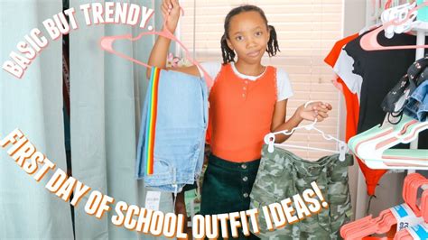 Back-to-school Outfit Ideas For Elementary, Middle, High School | lupon ...