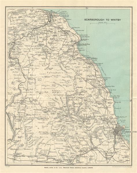 Map Of Yorkshire Coast - Map Of Amarillo Texas