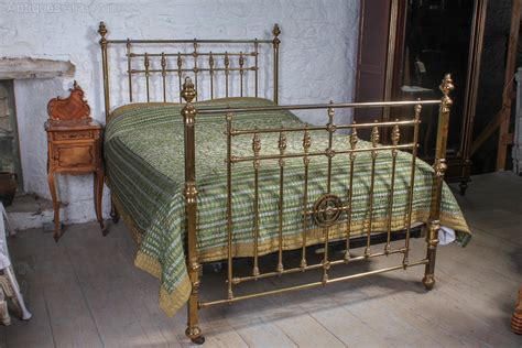 King Size All Brass Bed By F. Andrews Of Birmingham - Antiques Atlas