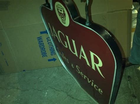 1950’s Jaguar Dealer Service Sign « Obnoxious Antiques