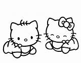 Hello Kitty As A Baby Coloring Pages sketch template