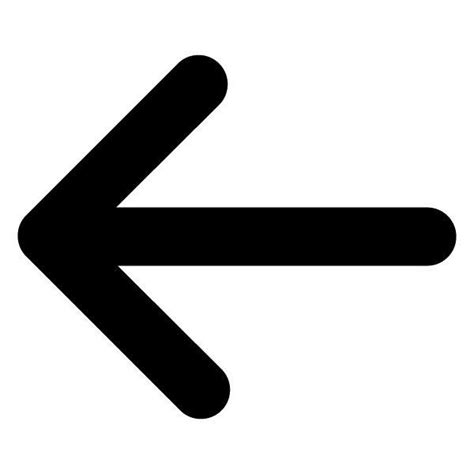 Arrow Pointer Left: Symbol, Image, Graphics for Way Finding Signage ...