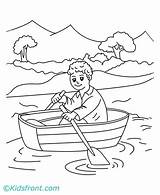 Row Ur Boat  Free Colouring Pages sketch template