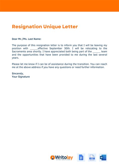 Resignation Letter Samples Writing Guide Career Advic - vrogue.co