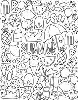Free Printable Summer Coloring Pages sketch template
