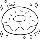 Donut Coloring Pages  Printable Kids Drawing Hub sketch template