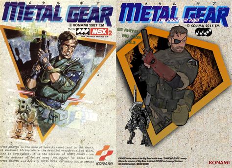 Metal Gear Solid : The Phantom Pain MSX EDITION by JohnCanas on DeviantArt