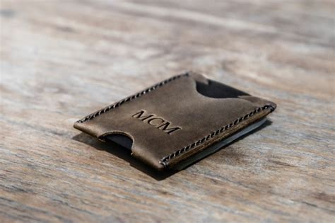 Minimalist Money Clip Wallet | Handmade Premium Distressed Leather