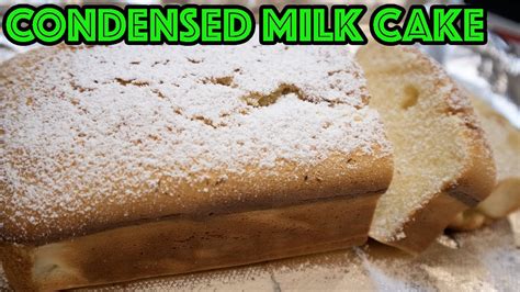 CONDENSED MILK CAKE | 5 Ingredients ONLY - YouTube