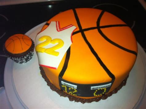 Basketball Birthday Cake - CakeCentral.com