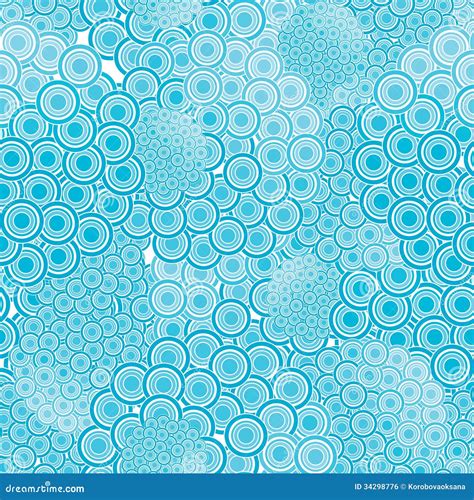 Abstract Seamless Background Pattern Blue Color Stock Vector - Illustration of decorative, paper ...