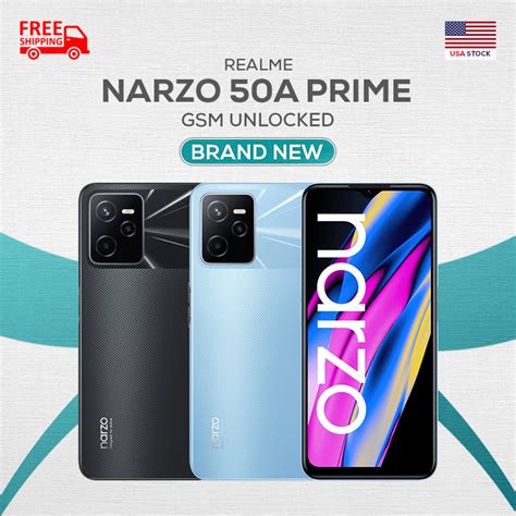 REALME Narzo 50A PRIME 128 GB 4 GB RAM RMX3516 (FACTORY UNLOCKED) 6.66″ 50MP – Abb Shop