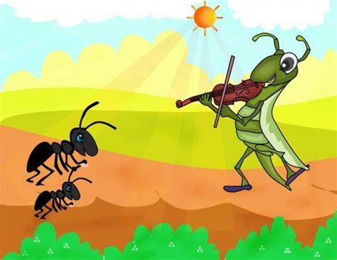 The ant and the grasshopper English Stories For Kids, Moral Stories For Kids, Short Stories For ...